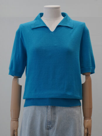 Collar Half-sleeved pullover